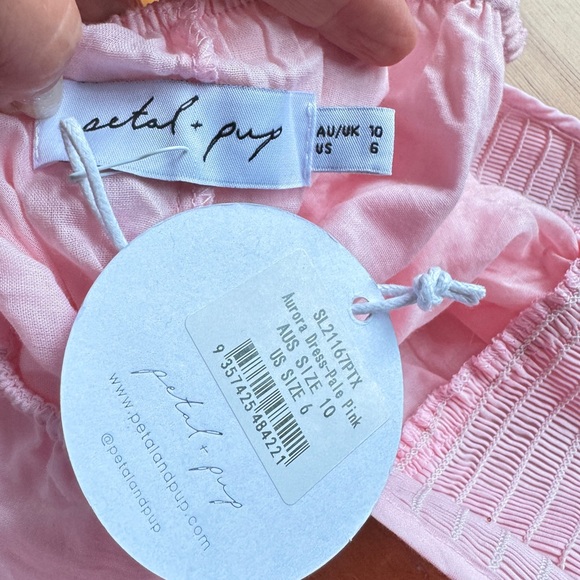 Petal & Pup pink maxi dress size 6 nwt - Picture 4 of 4